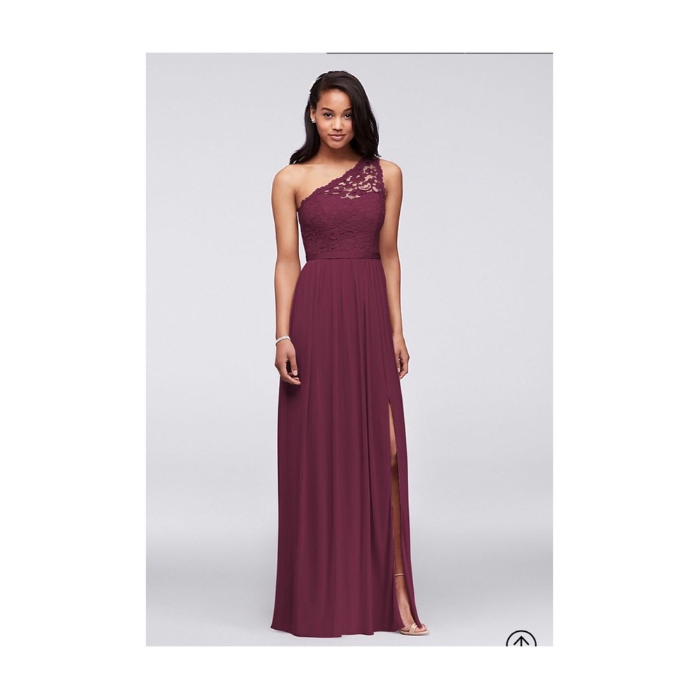 Davids Bridal bridesmaid dress